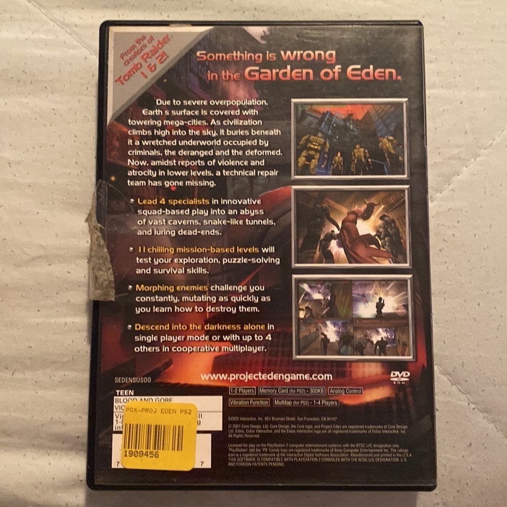 PS2 Project Eden Video Game - Picture 2 of 4